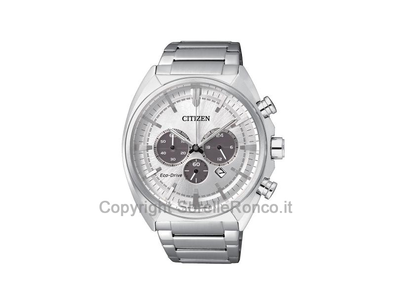 OROLOGIO CITIZEN CRONO ACCIAIO-ARGENTO